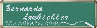 Bernarda Laubichler Visitenkarte